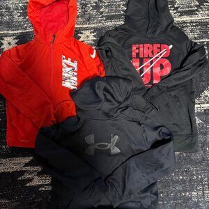 Boys size small hoodie set